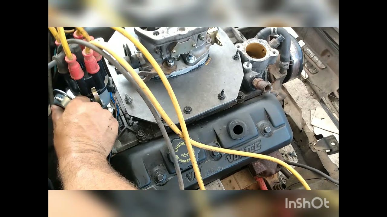 Opala V6 Turbo parte 7 / partida nele!!!