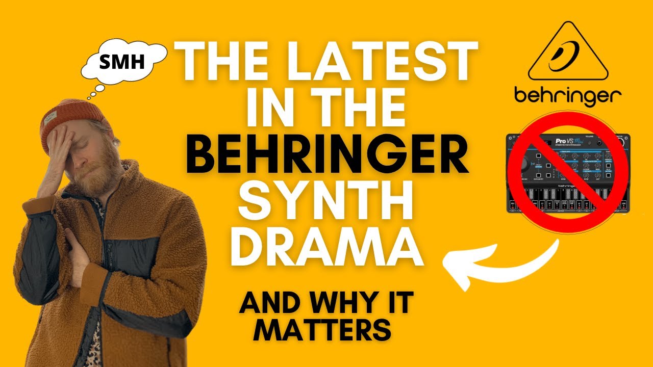 The Latest In The Behringer Synth Drama (And Why It Matters)