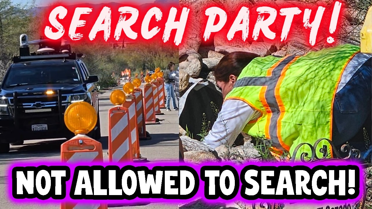 🔴 Woman Searching Sewer Drain + Barricade Setup at Nancy Guthrie House | Search Party Tomorrow!