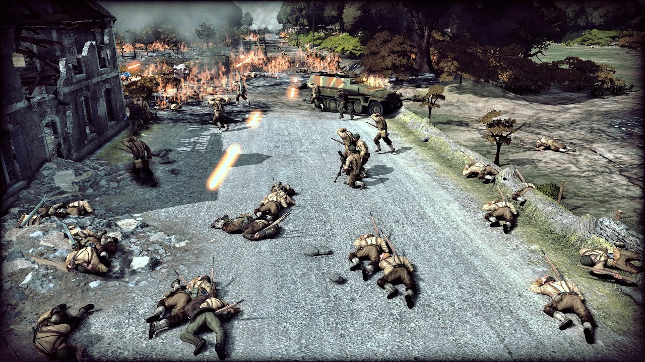 Steel Division Normandy 44 - Gameplay (PC/UHD)