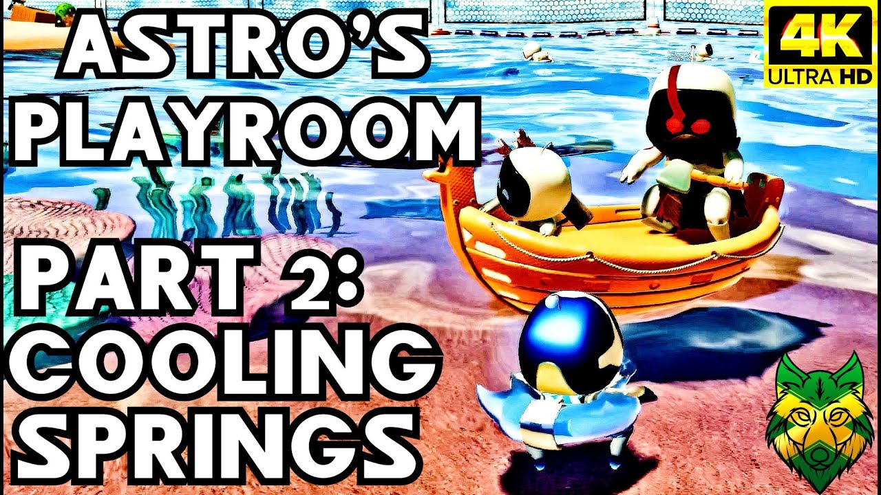 [PS5][4K] Astro's Playroom Part 2: Cooling Springs No Commentary | RhoxieRomps