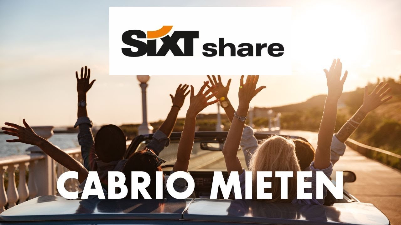 Cabrio anmieten mit Sixt Share im Test! (T-ROC Race Edition - Carsharing)