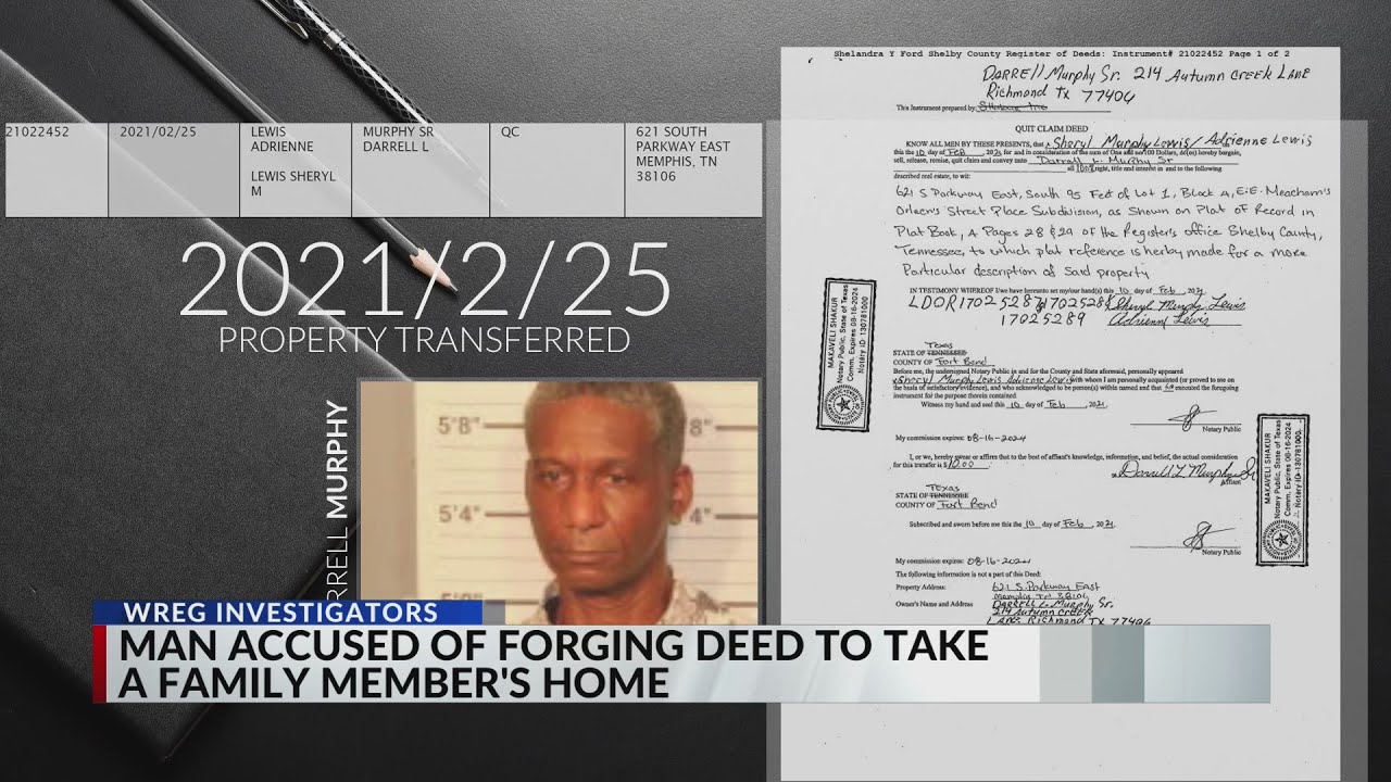 Family almost loses house after fake quit claim deed filed