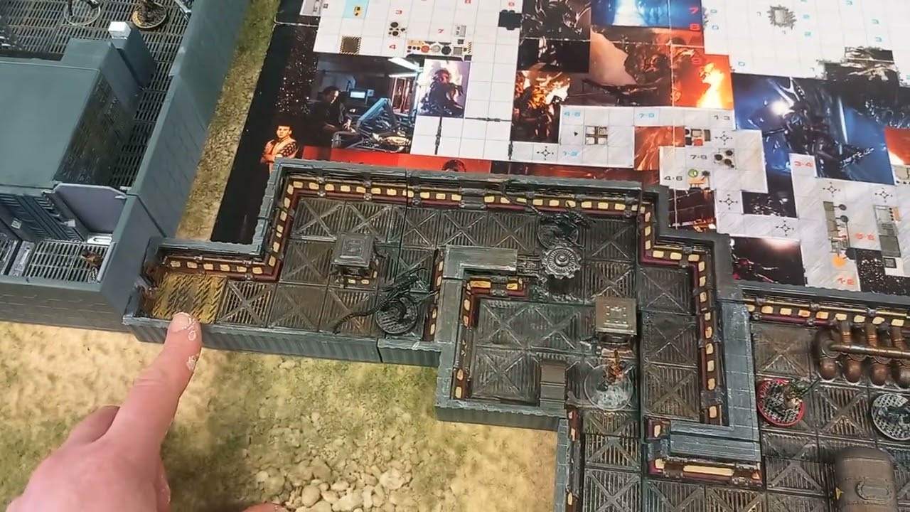 Aliens vent shafts. 3D printing Lv427-designs