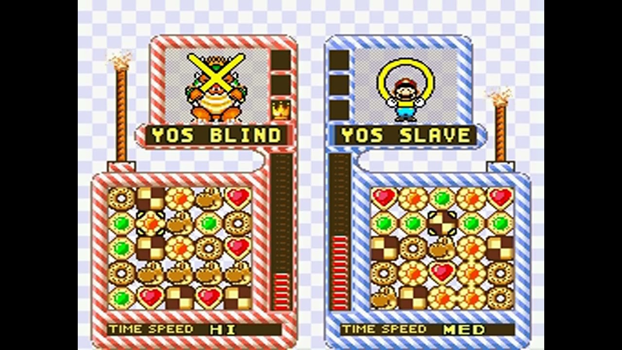 Yoshi's Cookie VS Mode Battle 1