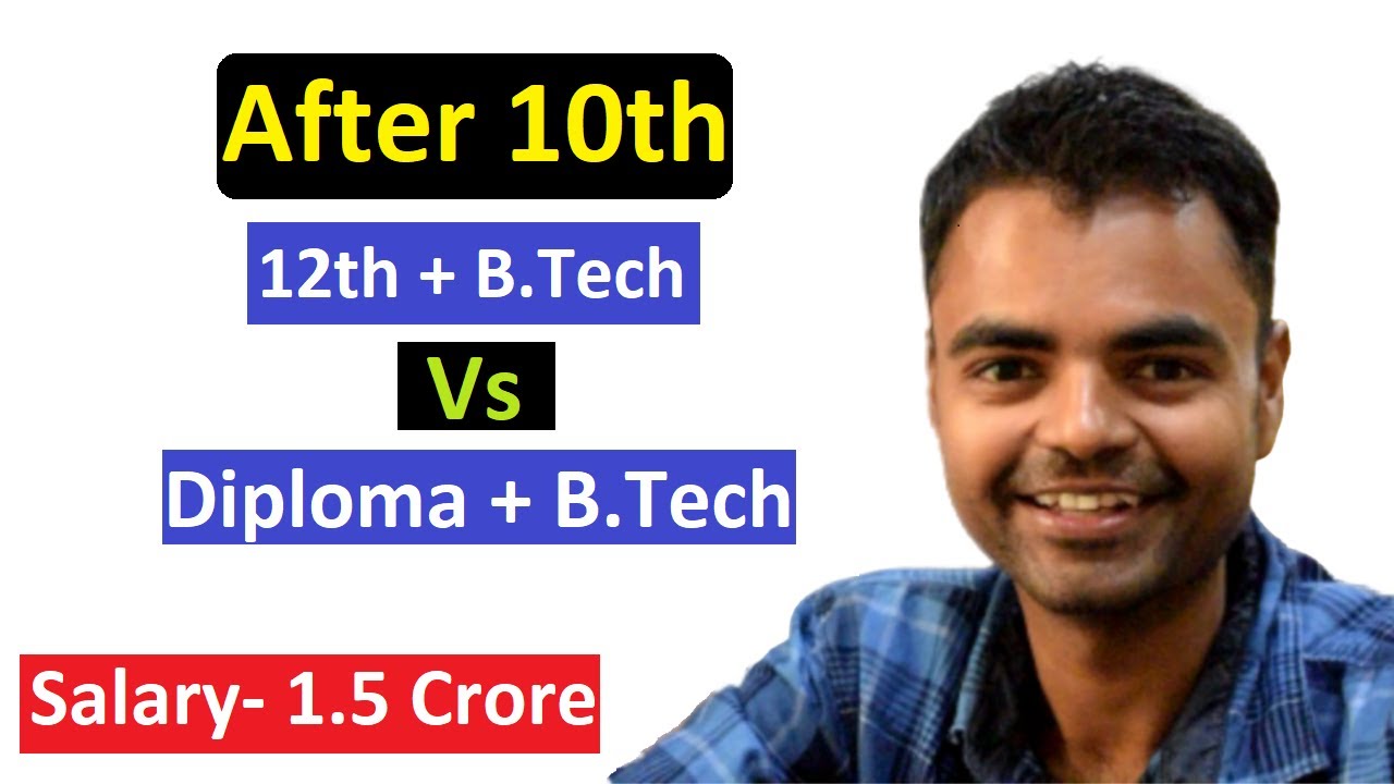 What After 10th 12th + B.Tech or Diploma + B Tech Which is Having Best Future Scope in India, Salary