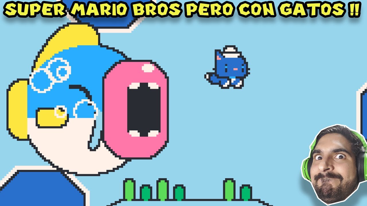 SUPER MARIO BROS PERO CON GATOS !! - Super Cat Bros con Pepe el Mago (#1)