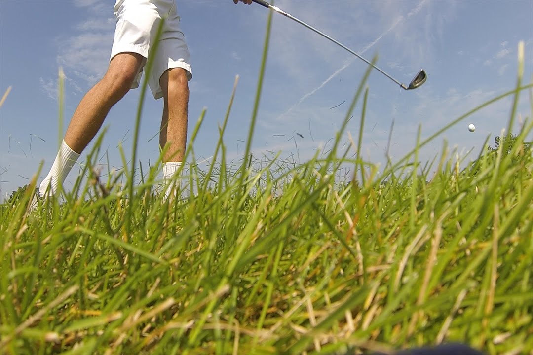 Teeing it up with a GoPro