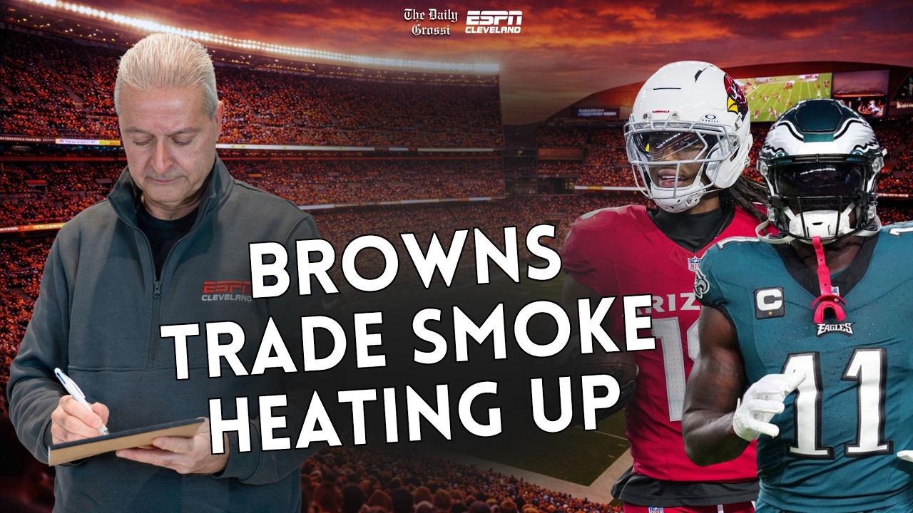 BROWNS WR TRADE SMOKE + COMBINE RUMORS AND NEWS - The Daily Grossi