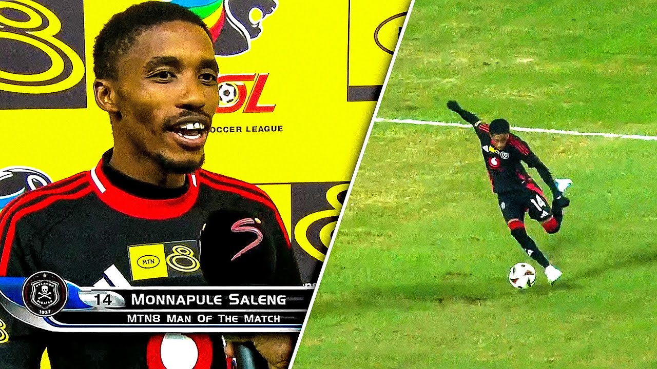 Monnapule Saleng MTN8 MAN OF THE MATCH | Monnapule Saleng Vs SuperSport United