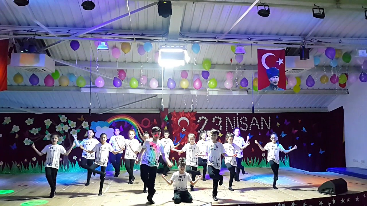 Hamidiye Çözüm Koleji 23 Nisan Kutlamaları 4/A sınıfı Modern Dans