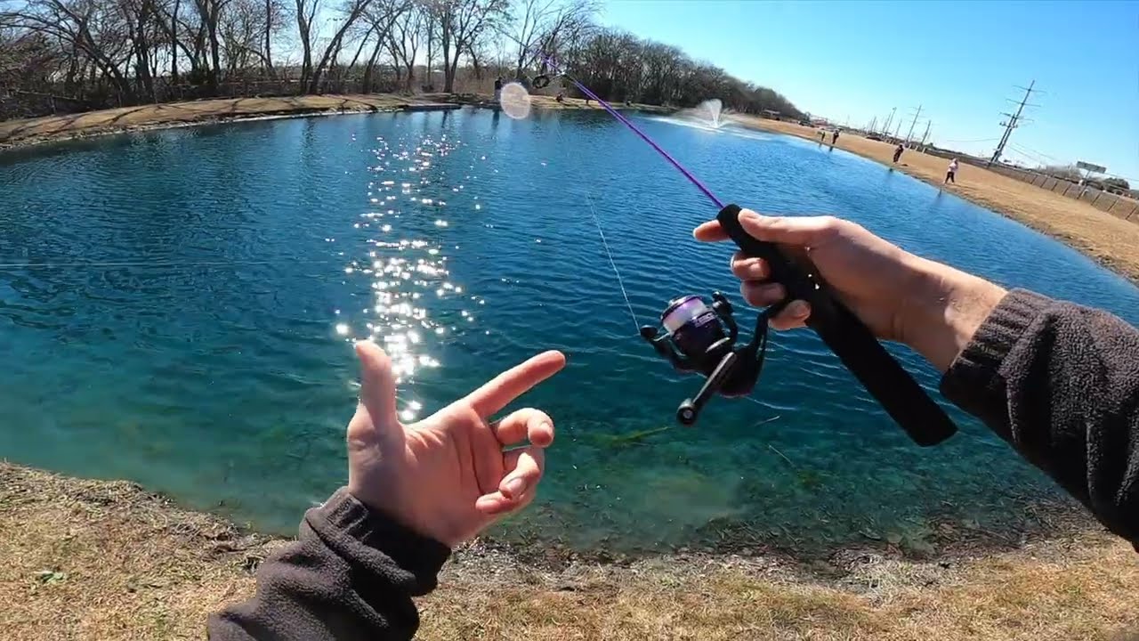 Dock Demon Adventures Episode 1: Pond Rainbow Trout Catch & Cook