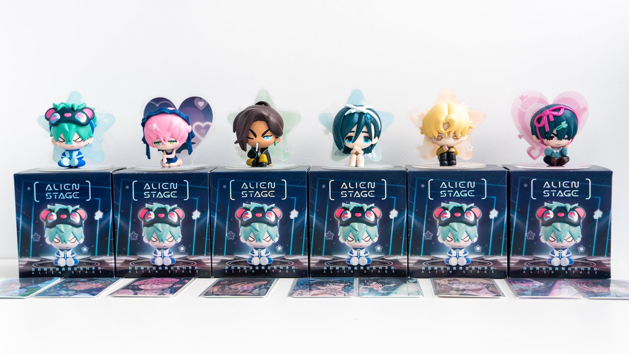 Alien Stage Series Blind Box Full Unboxing | Calembou Official#calembou #blindbox #alienstage #asmr