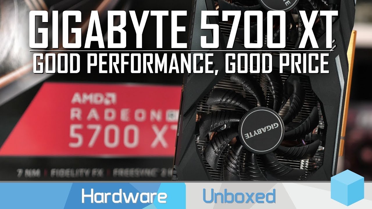 The Best Value 5700 XT Yet, Gigabyte RX 5700 XT Gaming OC Review
