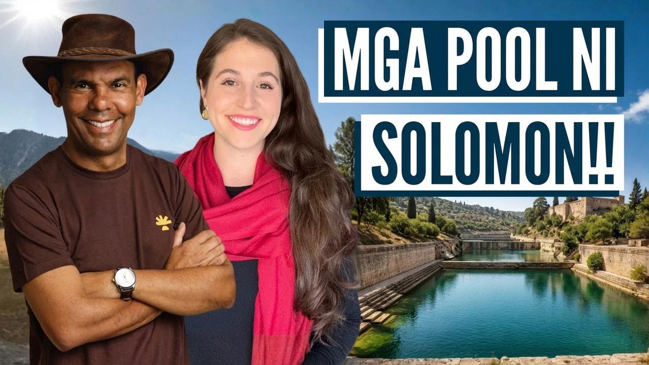 Nakita namin ang mga Pool ni Solomon! Israel trip kasama si Aline at @RodrigoSilvaArqueologia