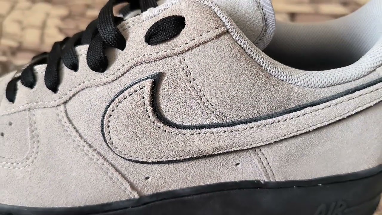 Nike Air Force 1 '07 LV8 Light Smoke Gray review 