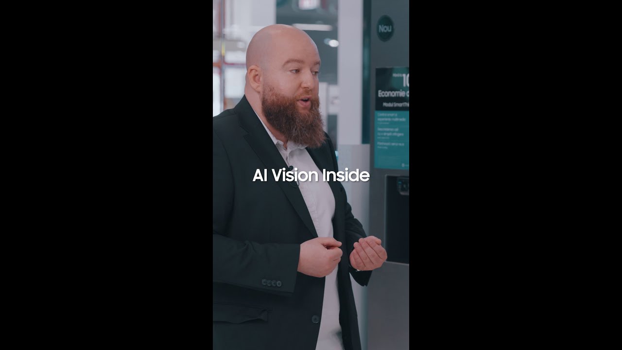 Expert interview - Frigiderul Bespoke AI | Samsung