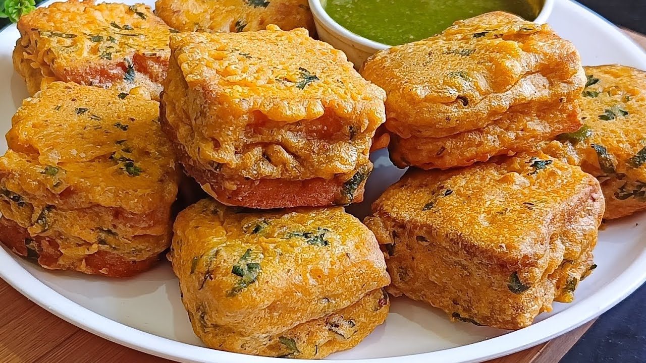 Bread Pakoda Recipe | ब्रेड पकोड़ा बनाने का आसान तरीका | Bread Pakoda Recipe | #breadpakora 