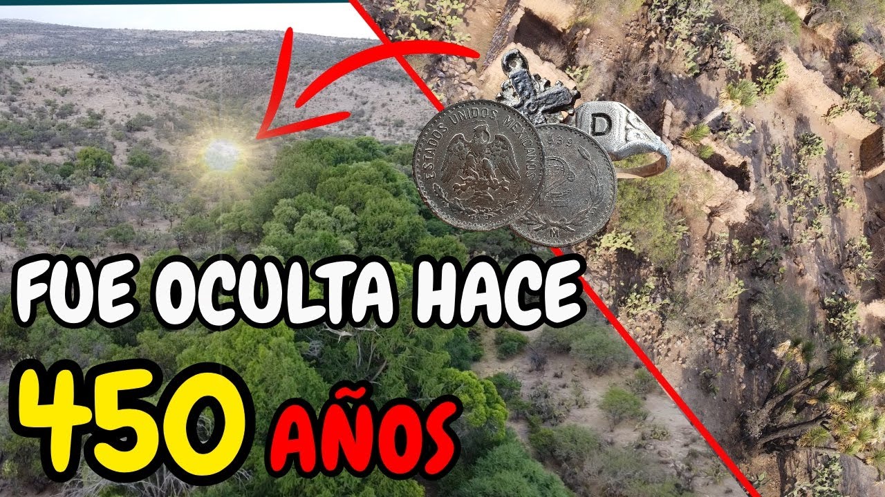 HALLAZGOS de HACIENDA de 450 AÑOS de ANTIGUEDAD, con DETECTOR de Metales