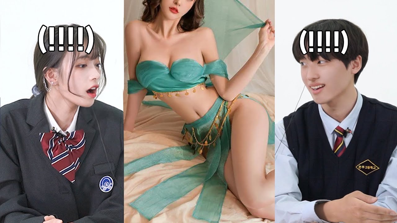 Реакция корейских подростков на видео «Arabian Night Challenge» в TikTok