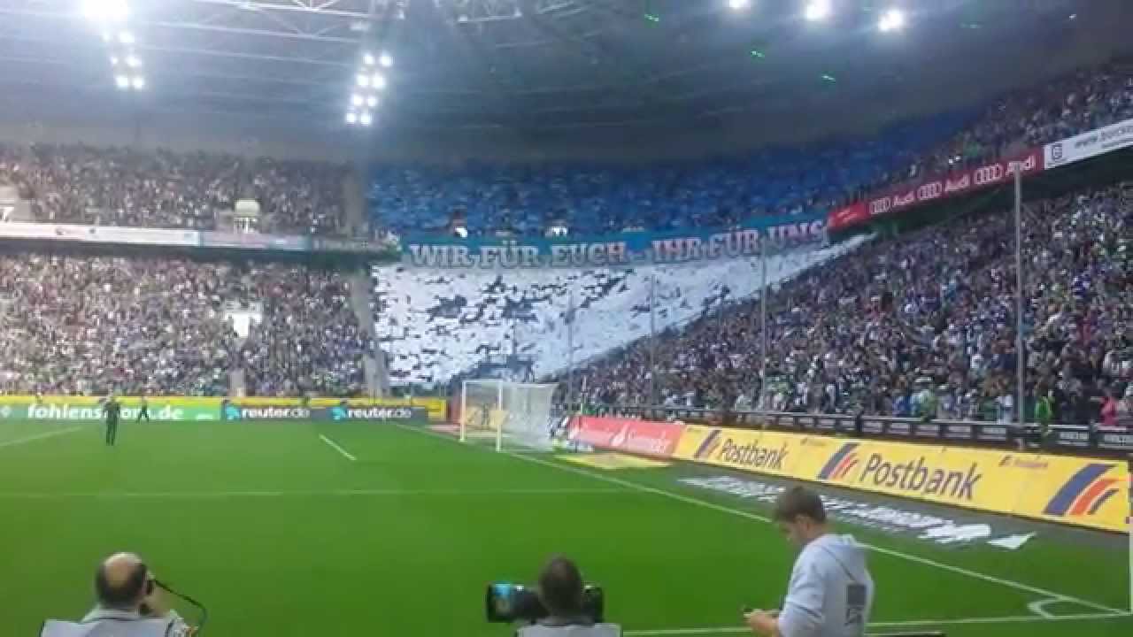 Borussia M'Gladbach vs. Schalke 04 - Choreo und Elf vom Niederrhein [HD]