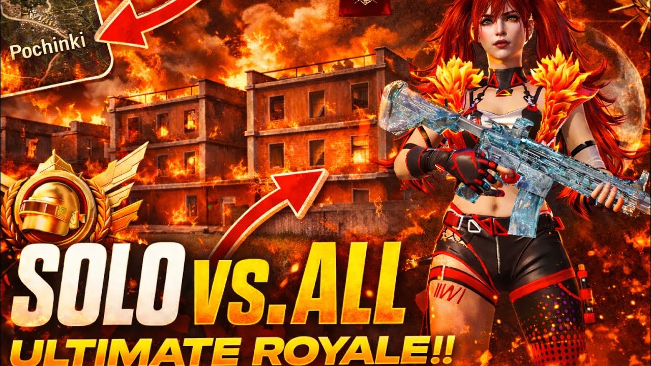 Some frags in ultimate royal | rank push Day-8|