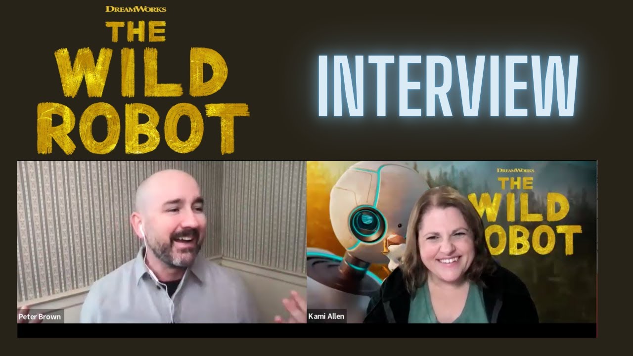 THE WILD ROBOT Interview with Author Peter Brown