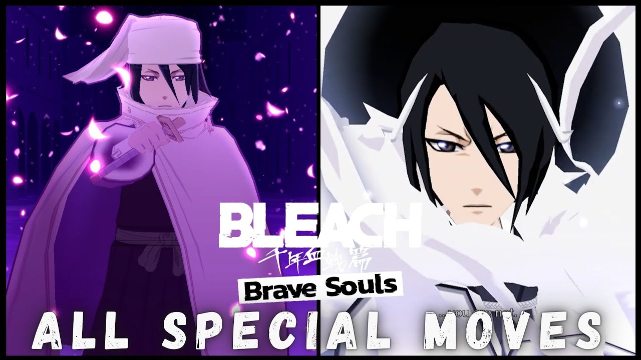 All Byakuya Kuchiki Special Moves Bleach Brave Souls