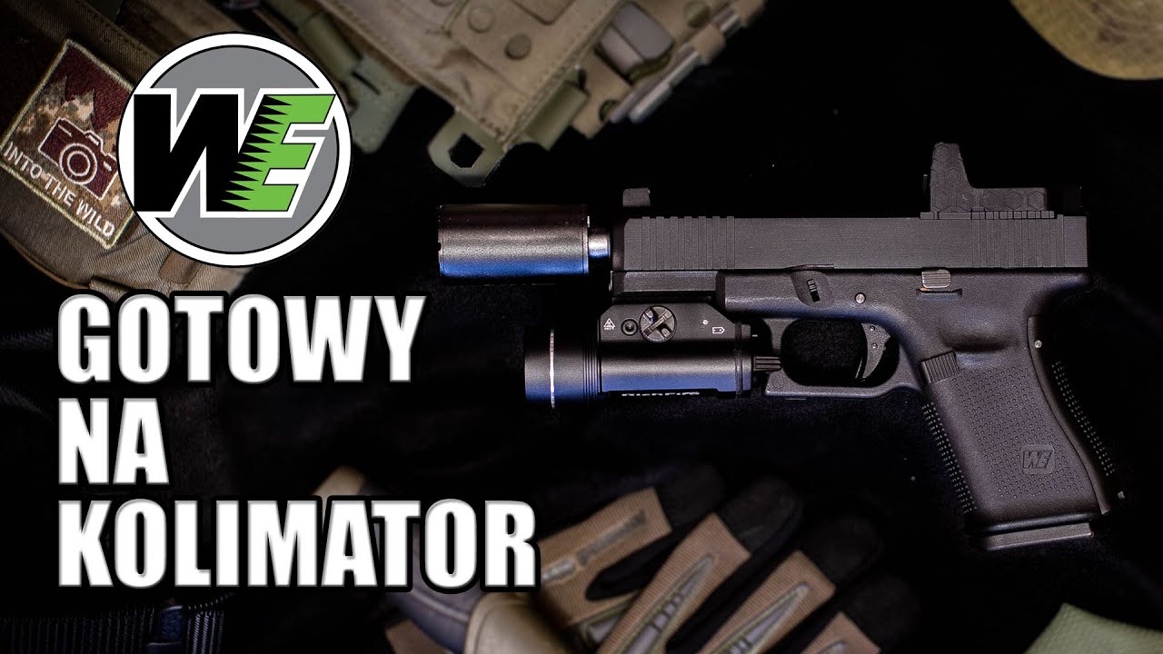 ASG Recenzja | WE 19 series Gen 5 MOS/RMR | Pistolet gotowy na kolimator.