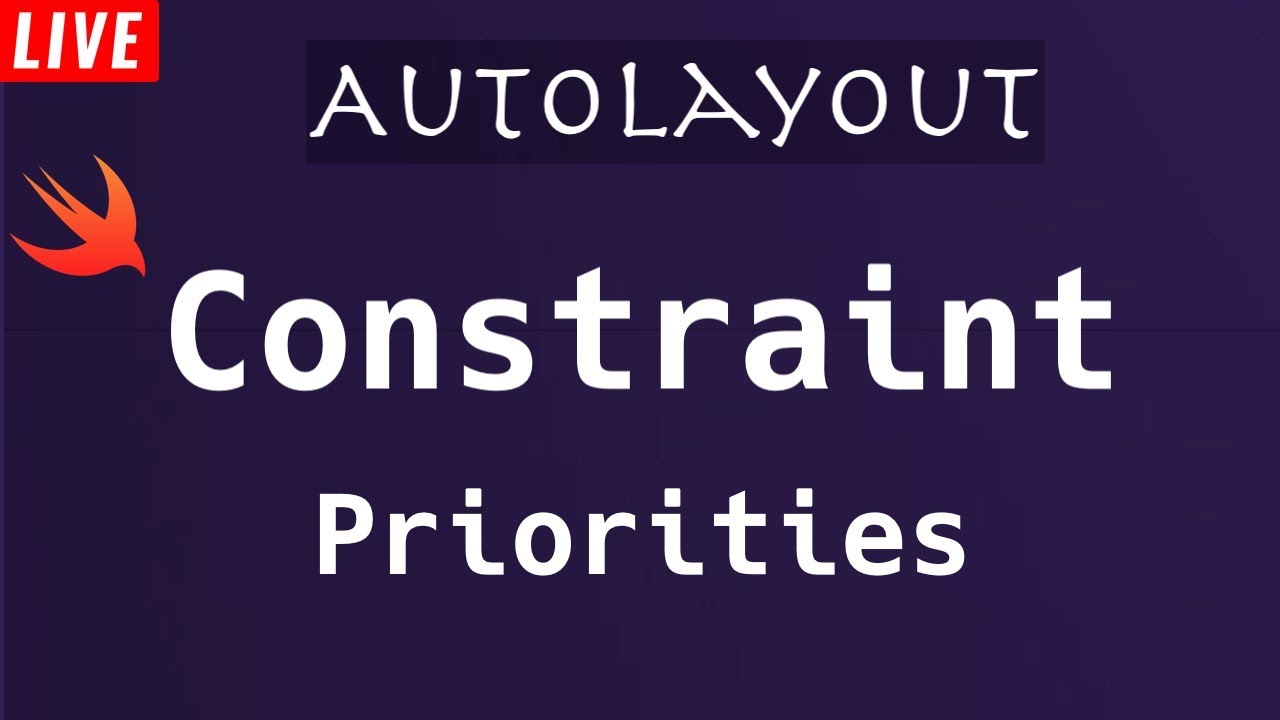 #4 Autolayout Priority Explained with an example.