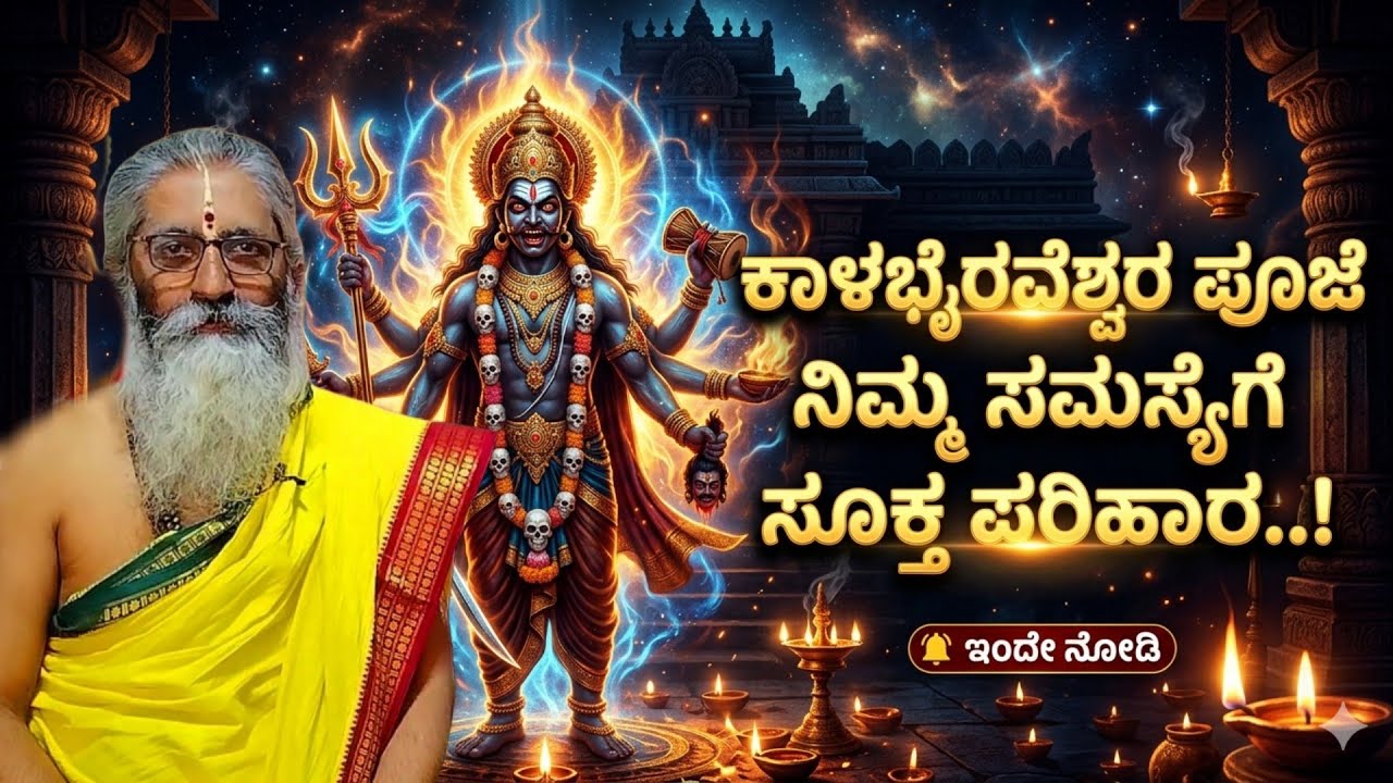 ಕಾಳಭೈರವೇಶ್ವರ ಪೂಜೆನಿಮ್ಮ ಸಮಸ್ಯೆಗೆ ಸೂಕ್ತ ಪರಿಹಾರ..! #dattapeetham