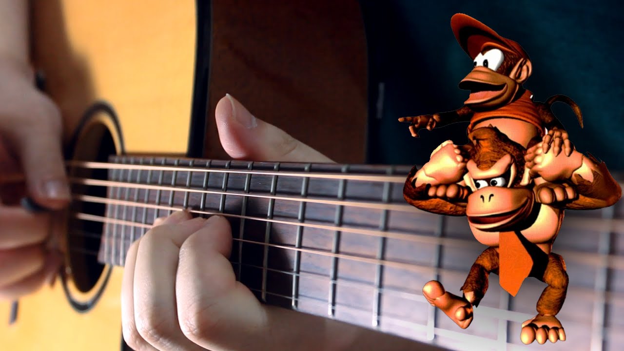 DK Island Swing (Donkey Kong Country) Guitar Cover | DSC