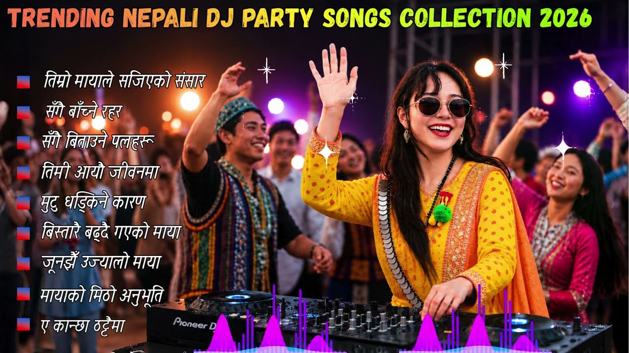 🔥 TRENDING NEPALI DJ PARTY SONGS COLLECTION 2026 | Nonstop Viral Dance Hits | Aura Music