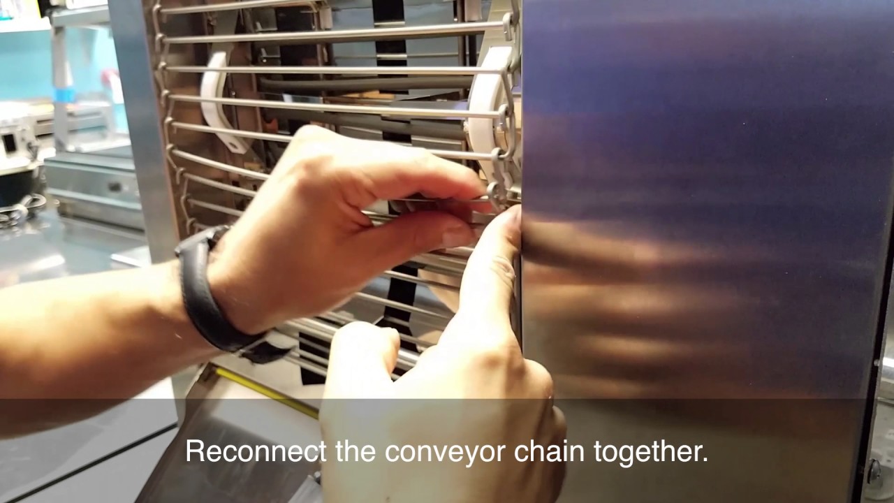 VCT - Inspecting the Roller Tensioners and Conveyor Belt Chains
