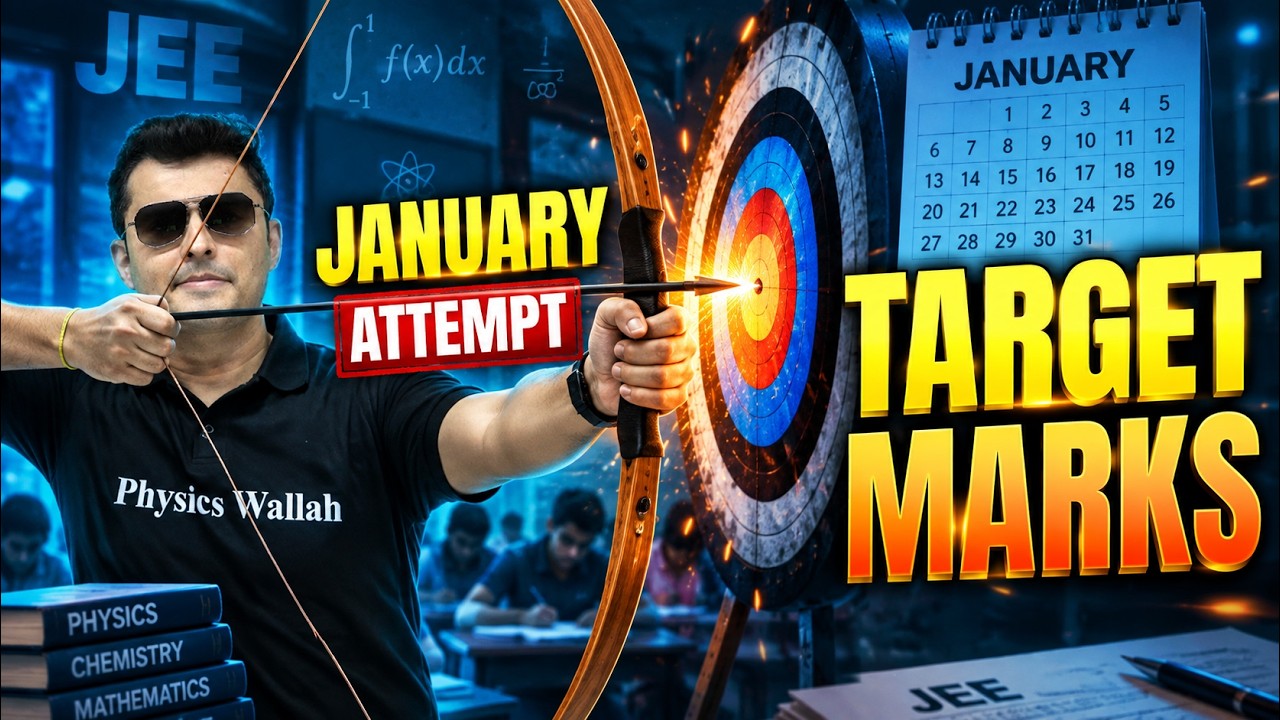 JEE 2027 January Attempt: Your Complete Study Plan to Crack IIT