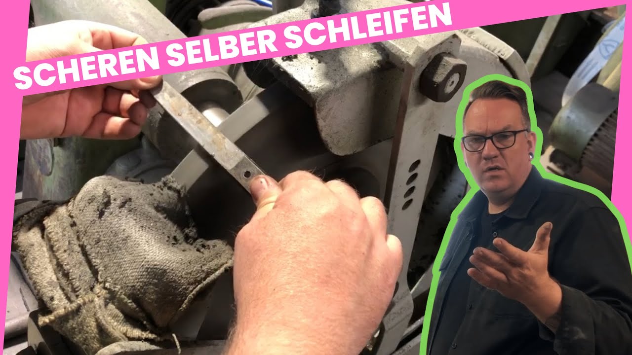 Scheren selber schleifen? Worauf kommt es an?
