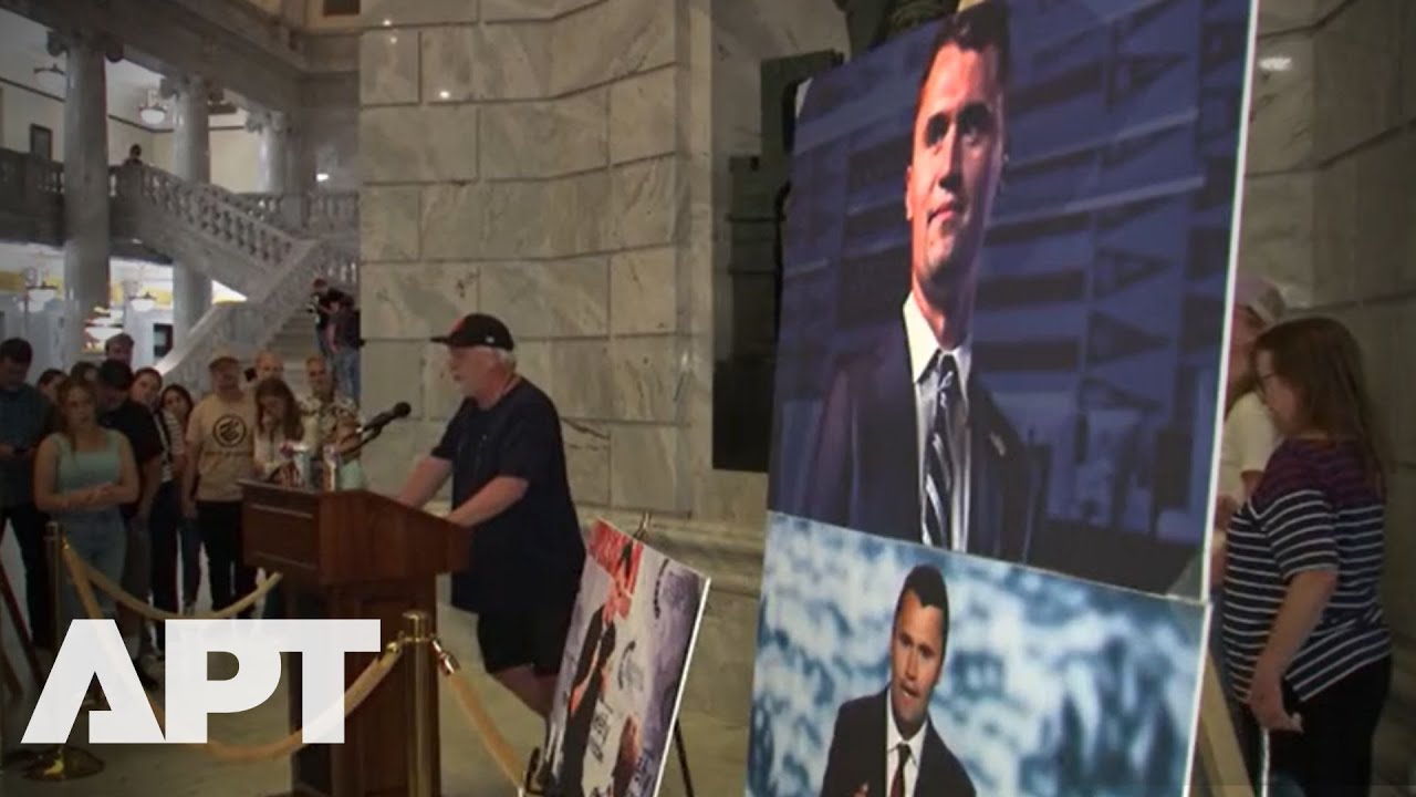 Charlie Kirk Assassination Sparks Massive Vigil at Utah State Capitol | APT