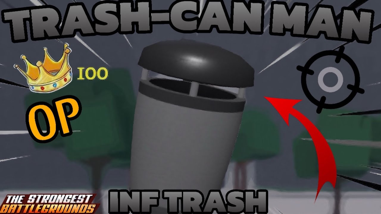 *NEW*💪Roblox tsb script | Trash can man moveset | Throw INF trash cans | 5th 6th & 7th ability |OP🗑️