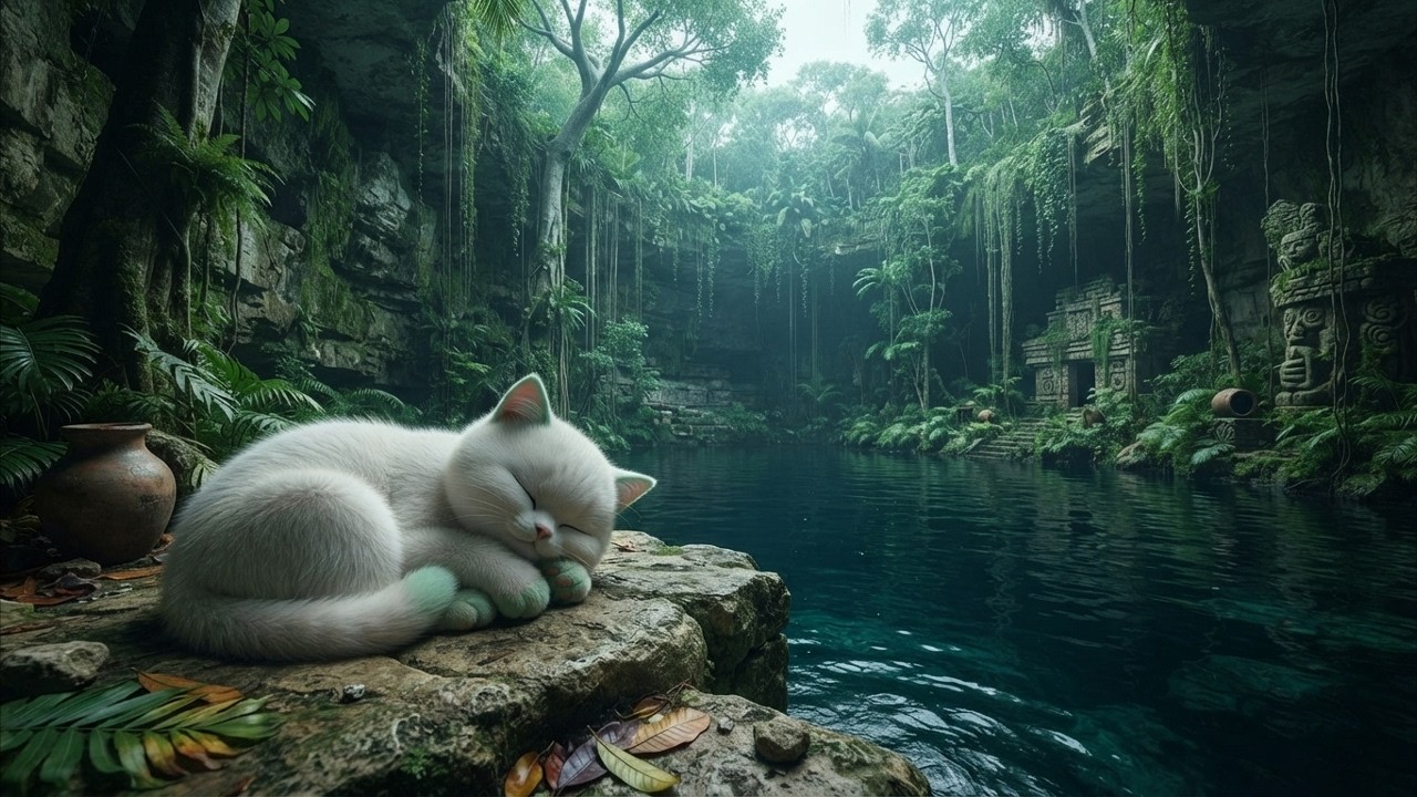Menta at the Sacred Cenote 🎼 Ancient Mayan Music &middot; Flute & Deep Relaxation