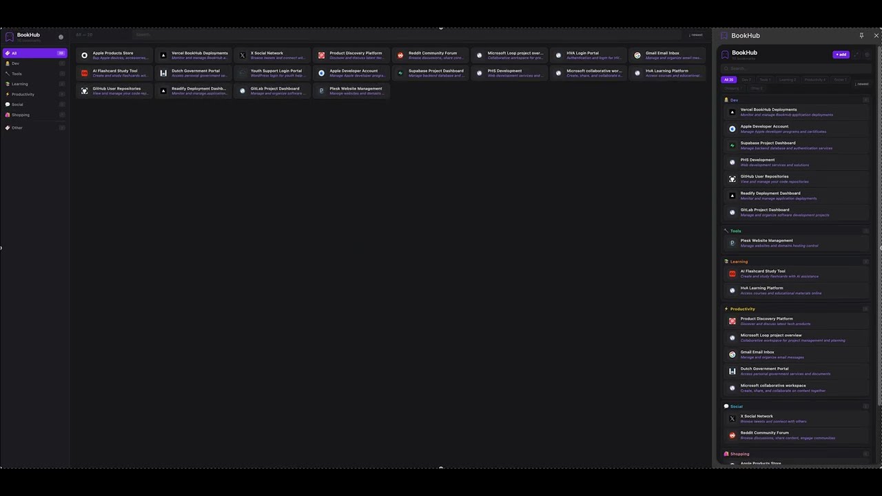The Ultimate AI-Powered Chrome Bookmark Manager!
