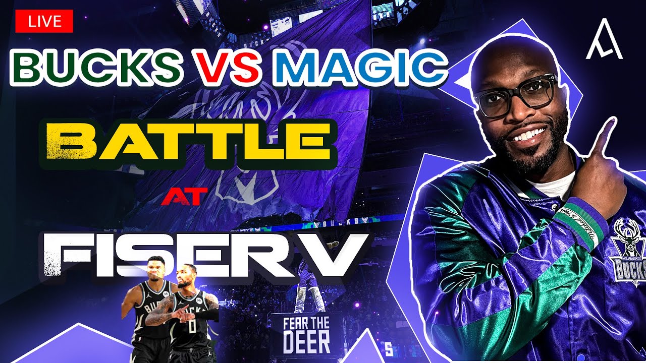 🚨 Bucks vs Magic: Giannis Takes Over Fiserv Forum! 🔥🏀  #nba #bucks