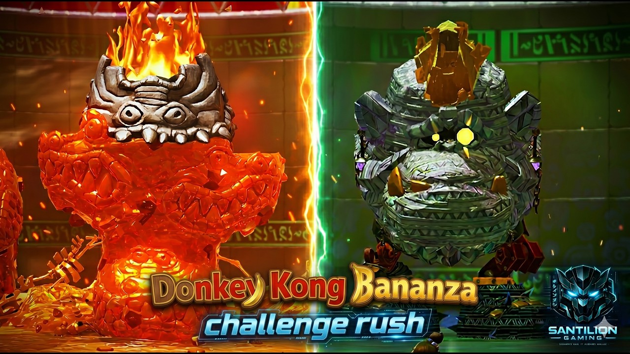 Donkey Kong Bananza Challenge Rush: Bunch of Battles and Bunch of Boss Battles