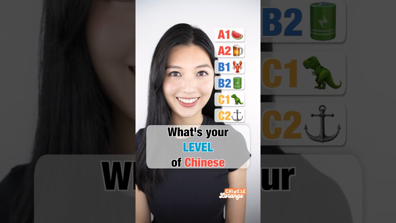 Test your Chinese Level A1 A2 B1 B2 C1 C2 #chinese #viral #mandarin #challenge #shorts