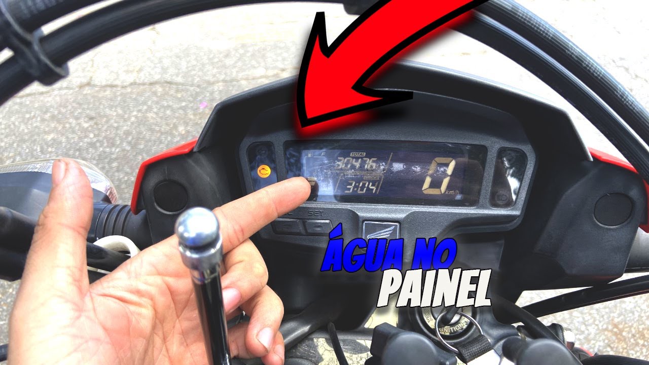 PROBLEMA COM A BROS 160- painel molhando