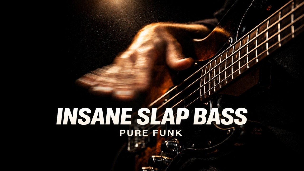 Pure Funk Groove – Insane Slap Bass Instrumental