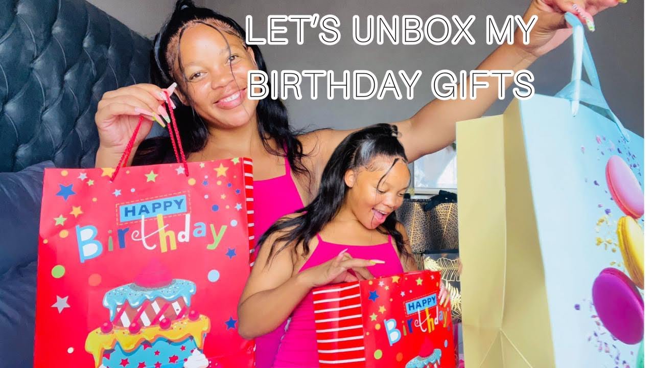 25th Birthday Gift Unboxing || Dibuseng Tlhokwe || South African YouTuber