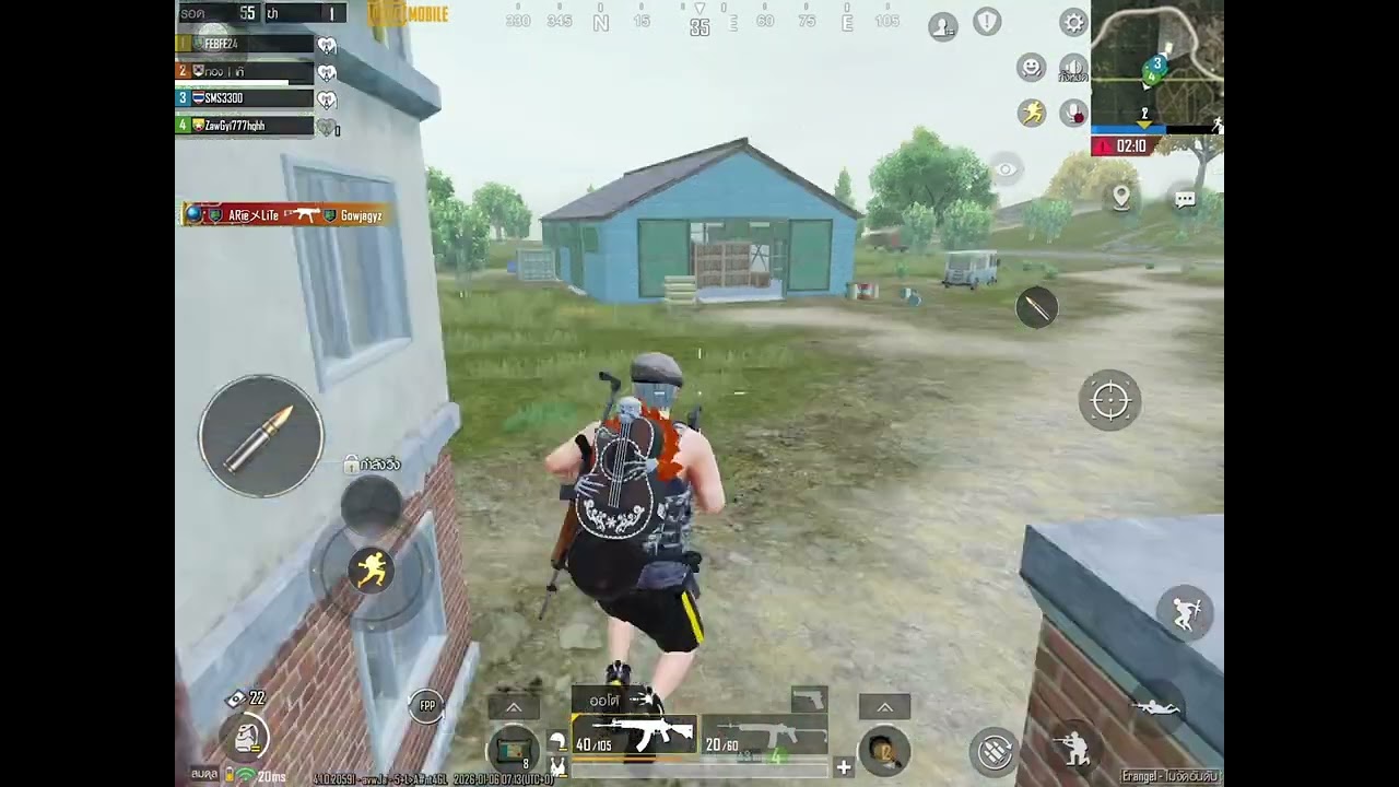ไปทำ￼ภาระกิจกับ#pubgmobile 