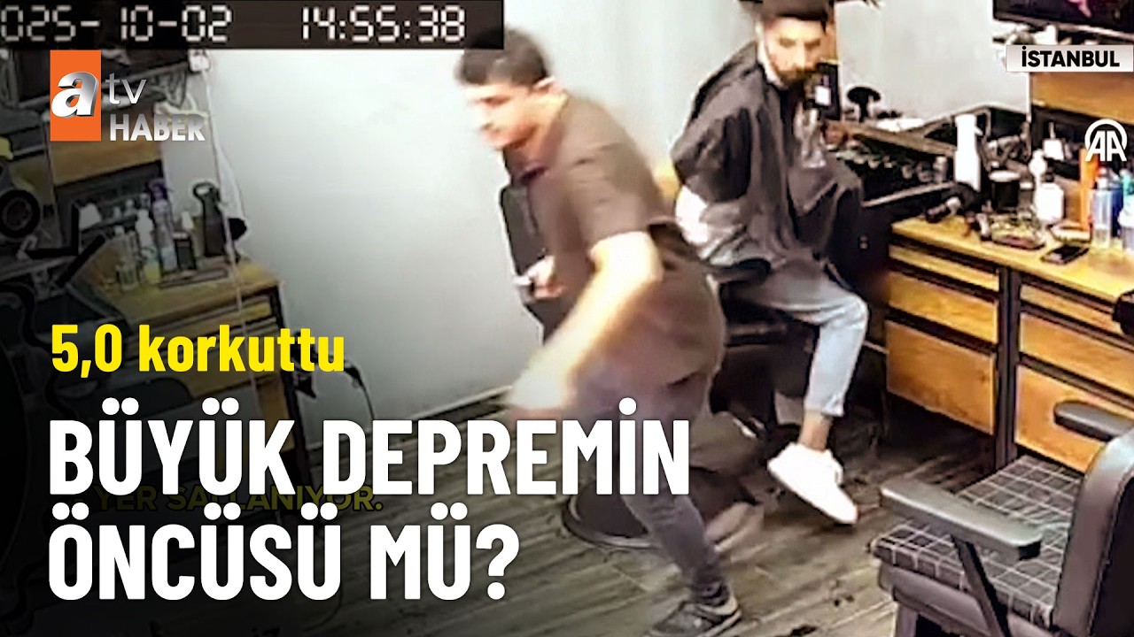 Marmara Denizi'ndeki 5,0'lık deprem korkuttu, okullar tahliye edildi - atv Ana Haber 2 Ekim 2025
