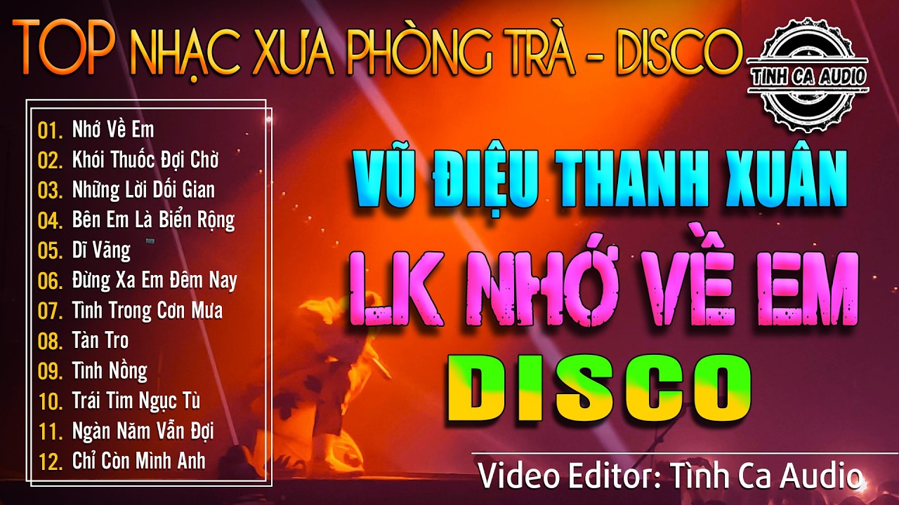 VŨ ĐIỆU THANH XUÂN - DISCO | LK. NHỚ VỀ EM - NHẠC HOA LỜI VIỆT SÔI ĐỘNG NGHE LÀ NGHIỆN