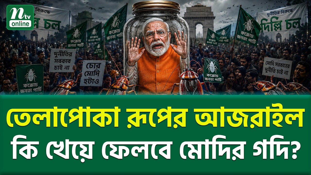 অনুপ্রেরণার নাম বাংলাদেশ? । Cockroach Janata Party । NTV News